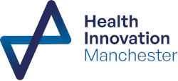 Health Innovation Manchester logo.