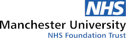 Manchester University NHS Foundation Trust logo.